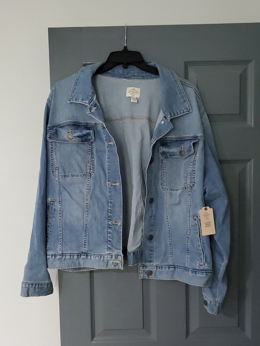 NWT Light Blue Denim Jean Jacket